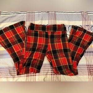 Long fit and flare pants